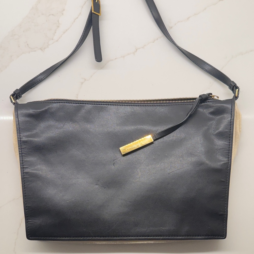 Stella McCartney Black Leather Shoulder Bag